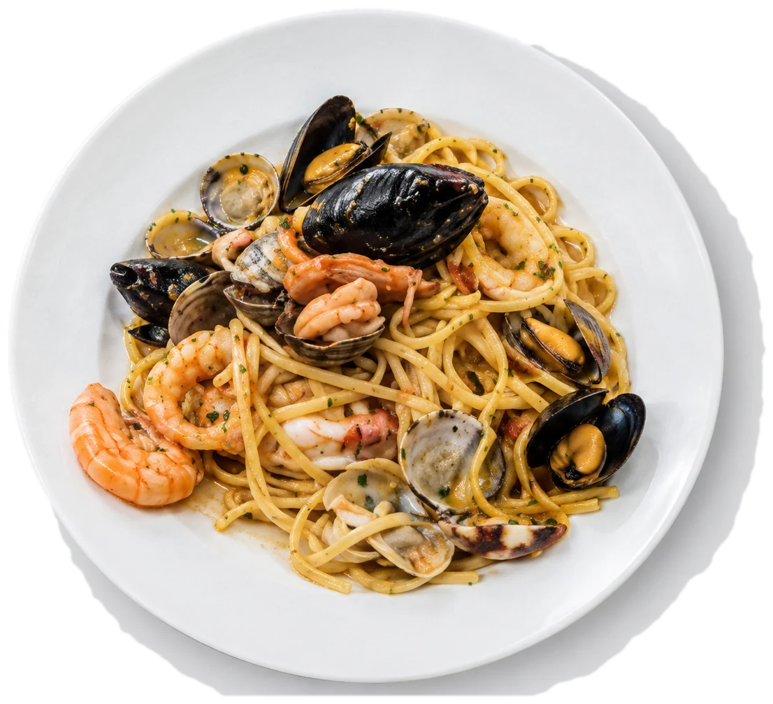 Gli spaghetti allo scoglio